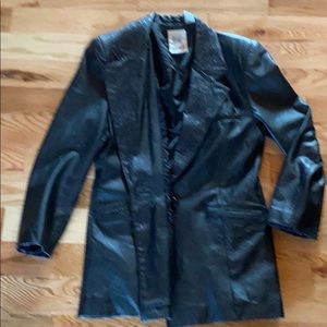 Leather jacket